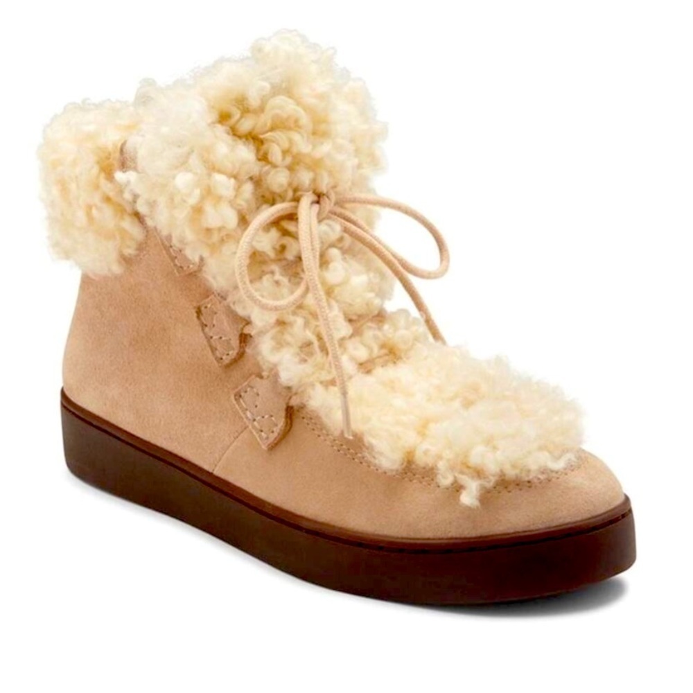 Vionic Oak Splendid Sand Lace Up Ankle Boots Women’s US 7, NEW